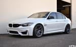 BMW M3 Sedan Alpine White ZCP by EAS on Titan7 Wheels 2018 года
